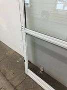 Exterior Mobile Home Door 2 Lite Split Sliding Screen 34"x78" Right Hand