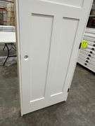 Primed Interior 3 Panel Craftsman/Shaker Door 30"x80" LH (Unassembled)