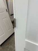 Primed Interior 3 Panel Shaker Door 32"x80" RH (Unassembled)