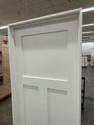 Primed Interior 3 Panel Craftsman/Shaker Door 30"x80" LH (Unassembled)