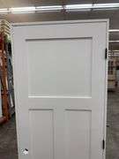 Primed Interior 3 Panel Craftsman/Shaker Door 30"x80" LH (Unassembled)