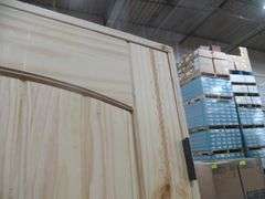 Interior Knotty Pine Door 30"x80" LH 2 PNL (Unassembled)