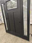 Exterior Fiberglass Deco Door With 2 Side Lites 63 1/2"x81 1/2" RH