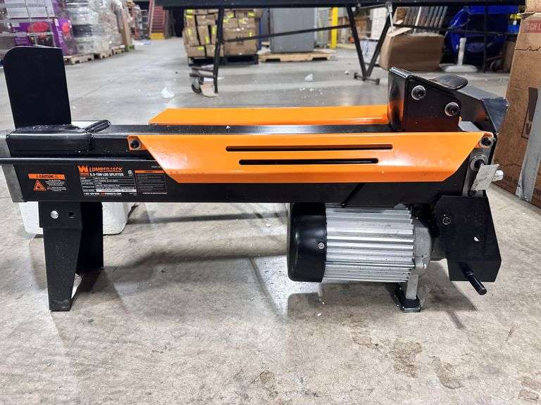 WEN 56208 6.5-Ton Electric Log Splitter with Stand - Lambrecht Auction ...