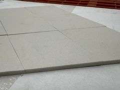 Crema Luna Leaf and Circle and Classico Diamond Shape Mosaic Tile 4 5/8"x4 5/8"