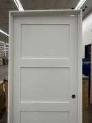 Interior 3 PNL Shaker Door 36"x80" LH (Unassembled)