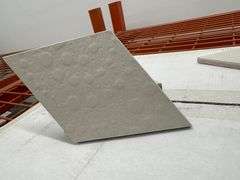 Crema Luna Leaf and Circle and Classico Diamond Shape Mosaic Tile 4 5/8"x4 5/8"
