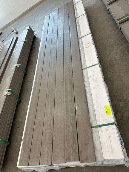 Hickory PVC Decking 5/4"x6"x20'