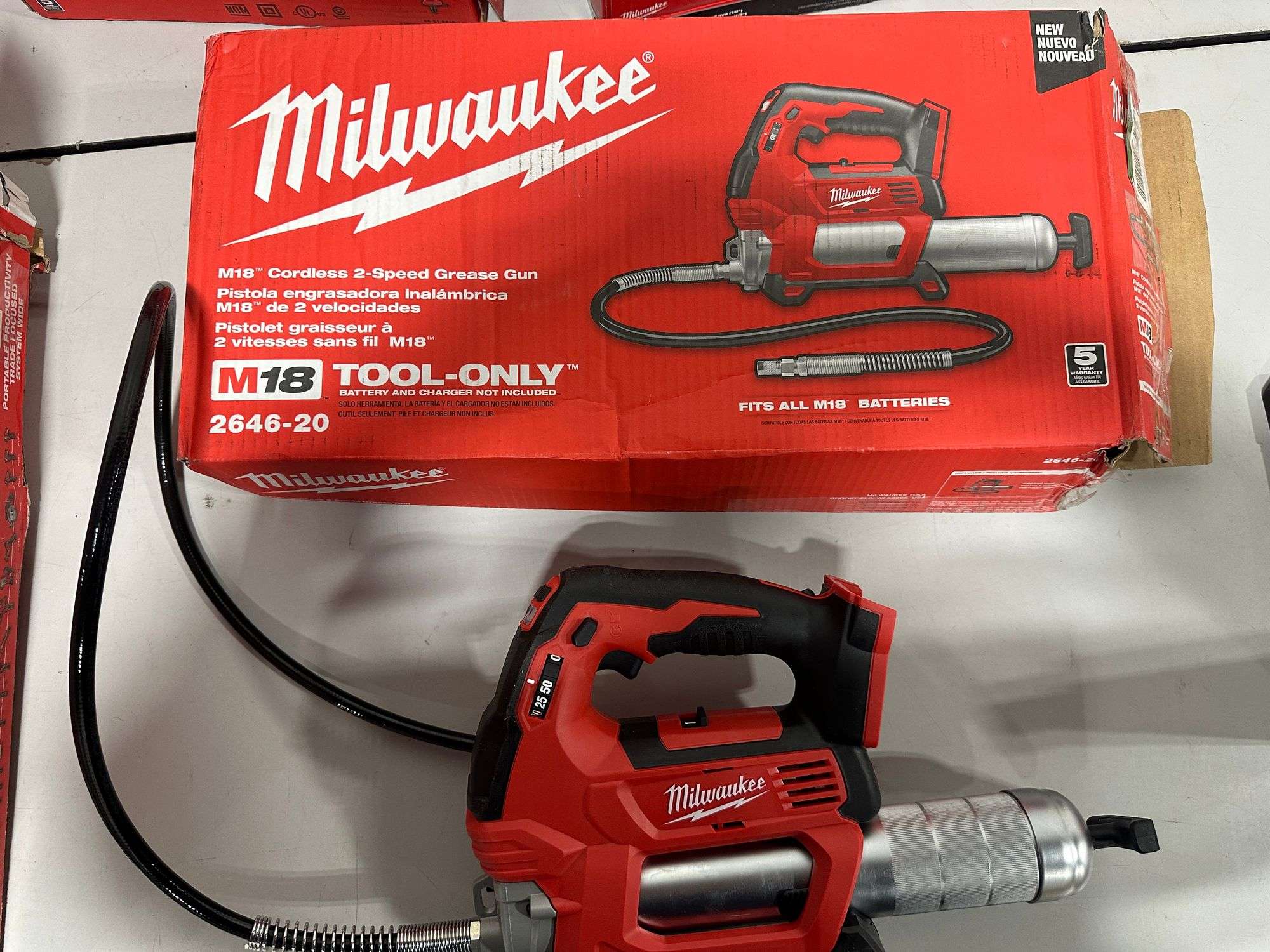 M18 Cordless Northern Tool Milwaukee Grease Gun Milwaukee Caulk