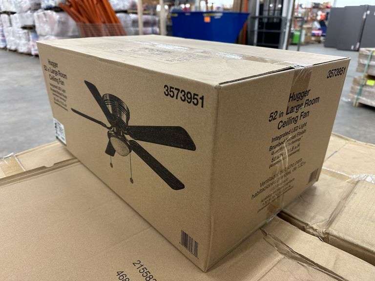 Hugger 52" Large Room Ceiling Fan