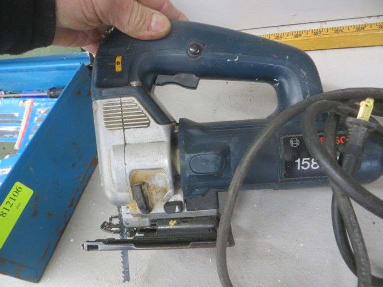 Bosch 1581 VS Jig Saw w/ Steel Case & Extra Blades Lambrecht Auction