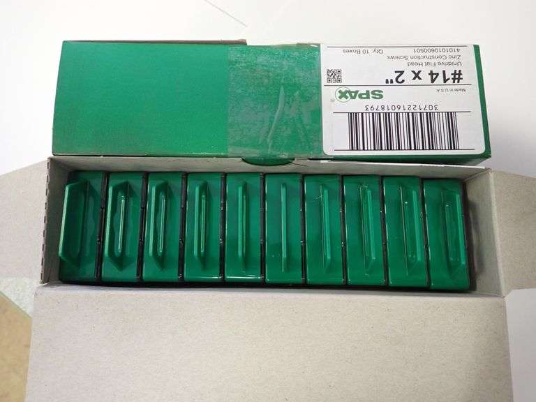 Zinc Interior Multi-Material Screws #14x2"