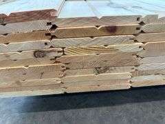 White Pine T&G Paneling V Grove 1"x8"x8'