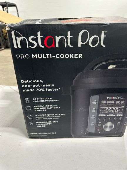 Instant Pot Pro Multi-Cooker - Lambrecht Auction, Inc.