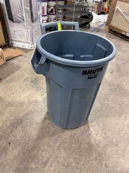 Rubbermaid Commercial Products FG261000GRAY Brute - Bote de basura r