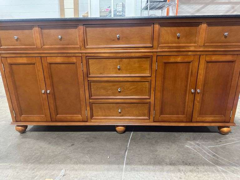 Home Decorators Collection Hampton Harbor 72 in. W Double Sink Freestanding Bath Vanity