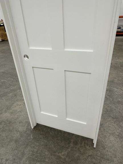 Interior 4 PNL Colonial Door 30"x80" RH (Unassembled)