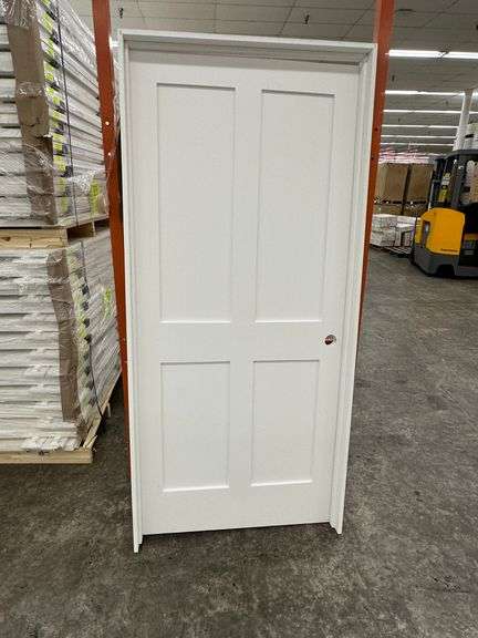 Interior 4 PNL Colonial Door 36"x80" LH (Unassembled)