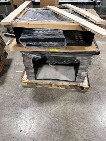 Sunjoy Outdoor Fireplace, Patio Wood Burning Fireplace