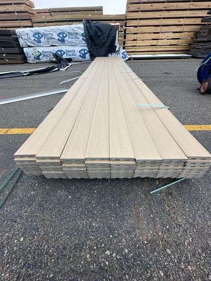 Natural White Oak Composite Decking 1"x6"x20'