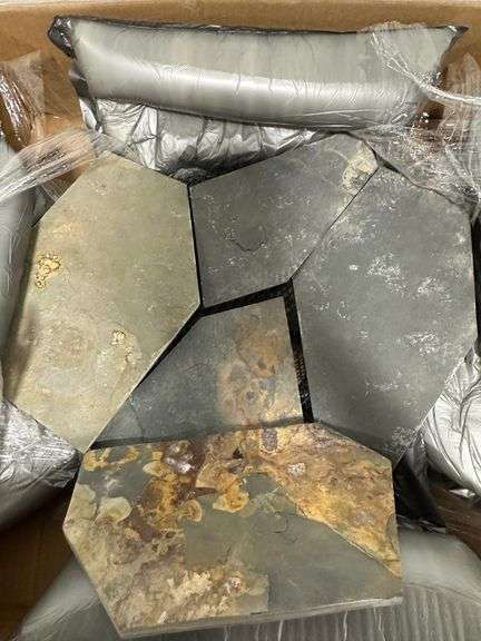 Natural Stone Mongolian Spring 12 in. x 24 in. Slate Flagstone Floor ...