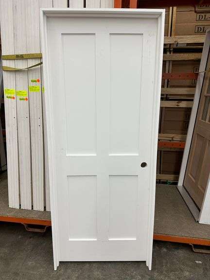 Interior 4 PNL Colonial Door 32"x80" LH (Unassembled)
