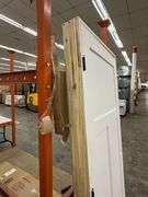 Interior 3 PNL Craftsman/ Shaker Door 36"x80" RH (Unassembled) *Condition Note*