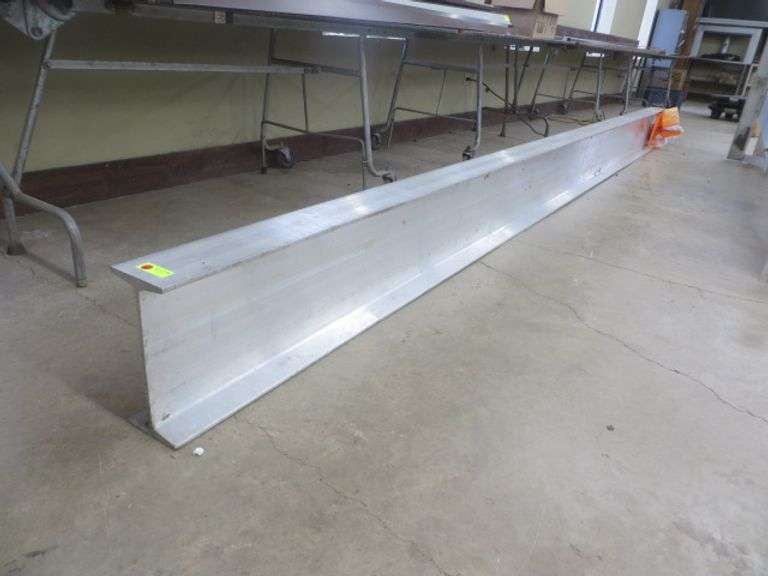 Aluminum I-Beam 12"x5"x16'