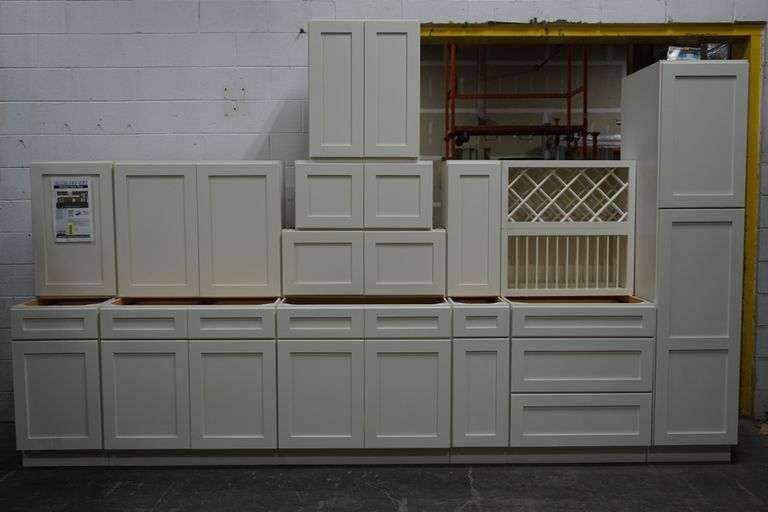 Arcadia Linen Kitchen Cabinet Set 20'