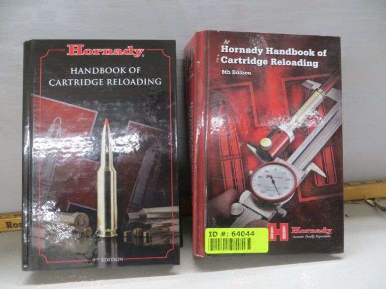 Hornady Reloading Handbooks 8th & 9th Edition Lambrecht Auction, Inc.