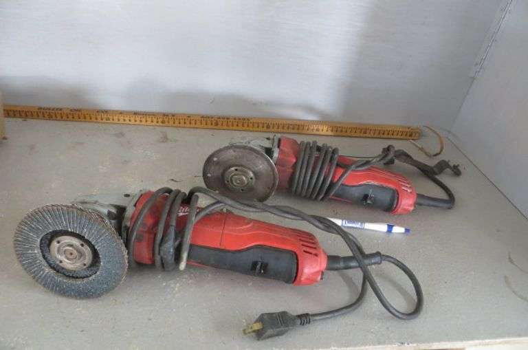 Milwaukee 4" Angle Grinders