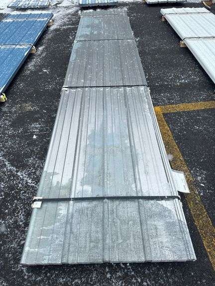 Stained Galvanized Metal Panel 3'x16'