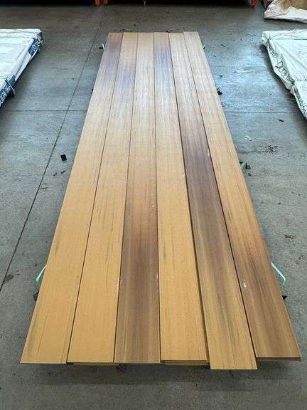 Golden Teak Composite Cap Rail 1"x6"x16'