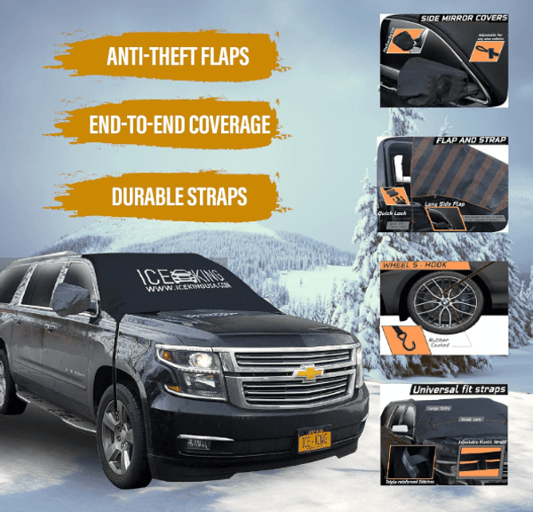 Ice King Windshield Snow Cover - Lambrecht Auction, Inc.