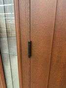 Exterior Fiberglass Deco Door With 2 Side Lites 63 1/2"x81 1/2" LH