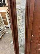Exterior Fiberglass Deco Door With 2 Side Lites 63 1/2"x81 1/2" RH