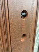 Exterior Fiberglass Deco Door With 2 Side Lites 63 1/2"x81 1/2" RH