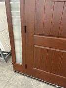 Exterior Fiberglass Deco Door With 2 Side Lites 63 1/2"x81 1/2" RH