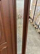 Exterior Fiberglass Deco Door With 2 Side Lites 63 1/2"x81 1/2" RH