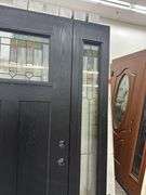 Exterior Fiberglass Deco Door With 2 Side Lites 63 1/2"x81 1/2" RH