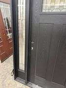 Exterior Fiberglass Deco Door With 2 Side Lites 63 1/2"x81 1/2" RH