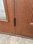 Exterior Fiberglass Deco Door With 2 Side Lites 63 1/2"x81 1/2" RH