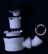 White Luxury Shower 32"x46" LHD, Jetted, With Many Accessories