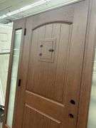 Exterior Fiberglass Deco Door With 2 Side Lites 63 1/2"x81 1/2" RH