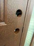 Exterior Fiberglass Deco Door With 2 Side Lites 63 1/2"x81 1/2" RH