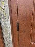 Exterior Fiberglass Deco Door With 2 Side Lites 63 1/2"x81 1/2" RH
