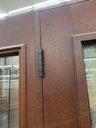 Exterior Fiberglass Deco Door With 2 Side Lites 63 1/2"x81 1/2" LH