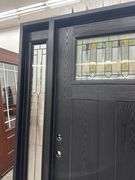 Exterior Fiberglass Deco Door With 2 Side Lites 63 1/2"x81 1/2" RH