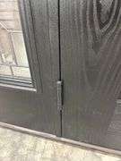 Exterior Fiberglass Deco Door With 2 Side Lites 63 1/2"x81 1/2" RH