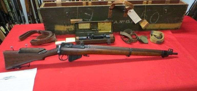 Enfield - 1944 Holland Conversion Sniper Rifle - .303 British
